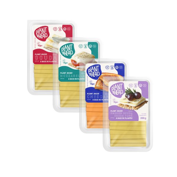 Plant-Based Cheese Slices